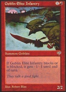 Wizards of the Coast Goblin Elite Infantry - Mirage