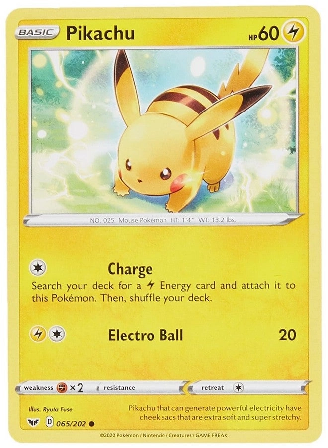 Assorted Pikachu Cards 5pcs