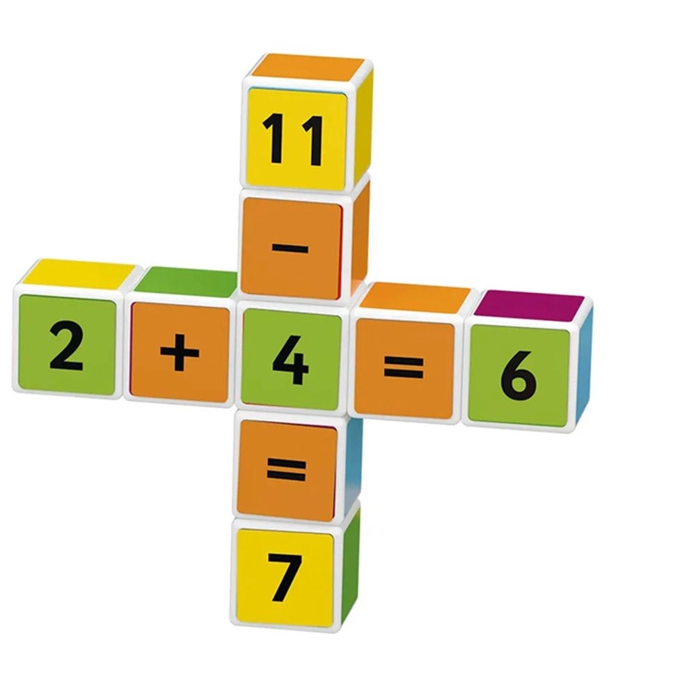 Magicube Math Building And Clips - 55 pcs