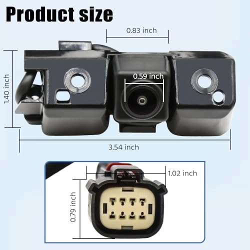 Backup Camera - Fit for 2016-2019 Chevy Silverado GMC Sierra 1500 2500HD 3500HD