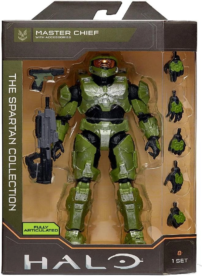 Wicked Cool Toys Master Chief - Halo - 8+ 3pcs 1pc (16.5 cm) (TWM)