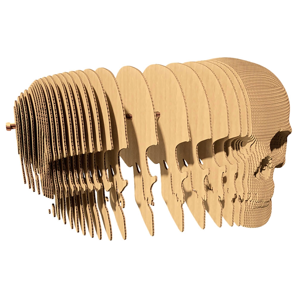 Skull 3D Puzzle (7529-CARTSKUL) - 72 pcs