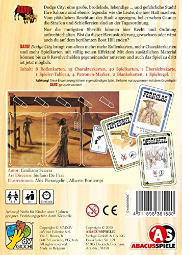 Bang Dodge City Expansion Pack (German)