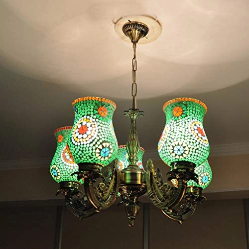 5-Light Vintage Edison Chandelier