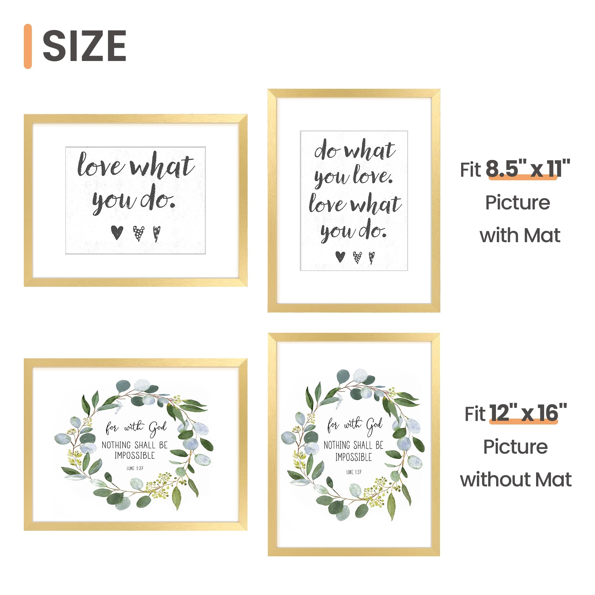 Picture Frame Set - 12x16