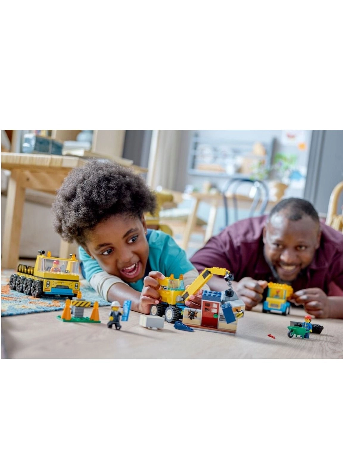 LEGO City Construction Trucks And Wrecking Ball Crane (60391)