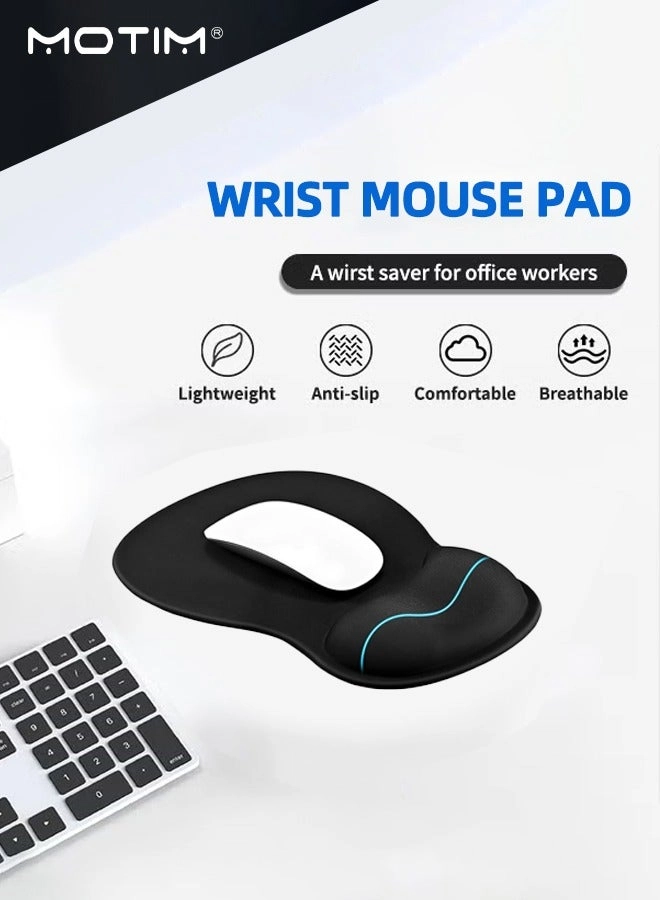 Gel Mouse Pad - Ergonomic + Keyboard Pad