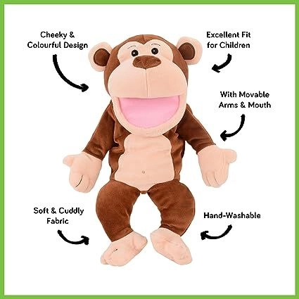 Hand Puppet Monkey
