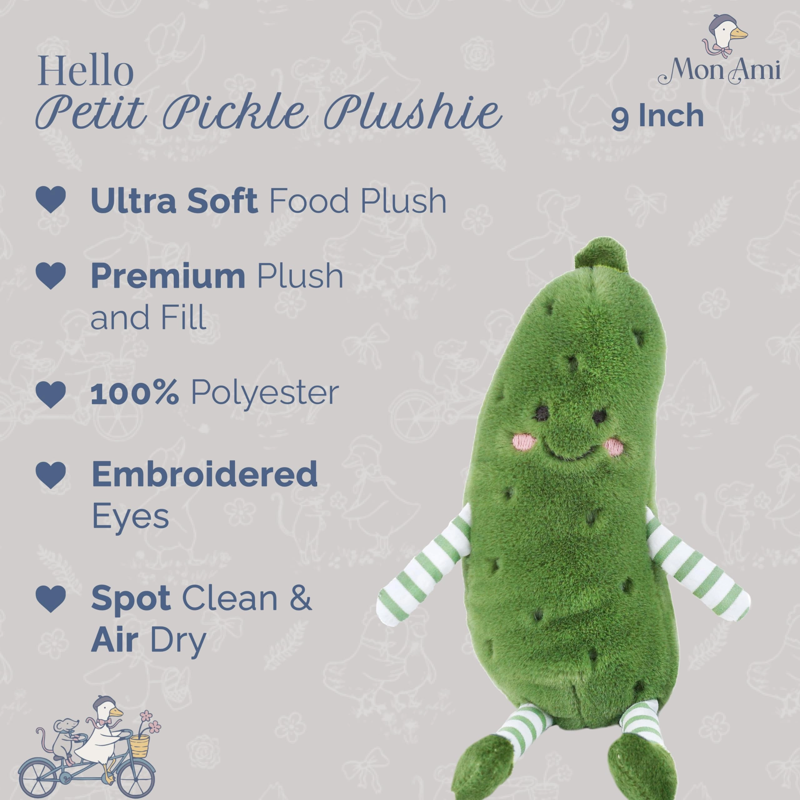 PETIT PICKLE 23 cm Plush