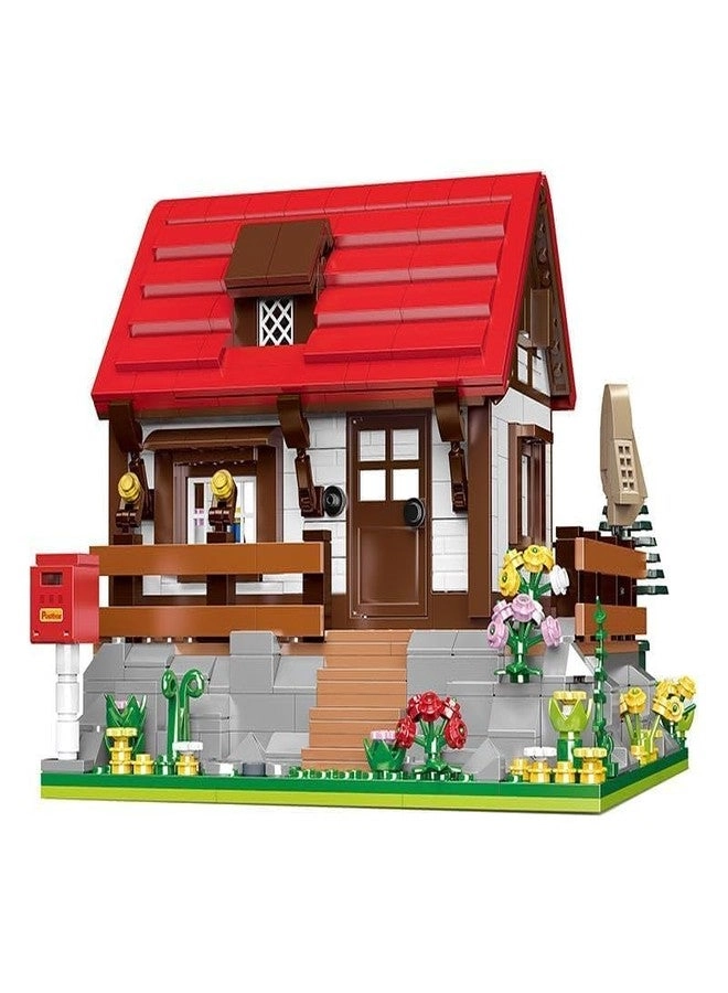 Small House Building Block Set - 834 pcs Building Blocks