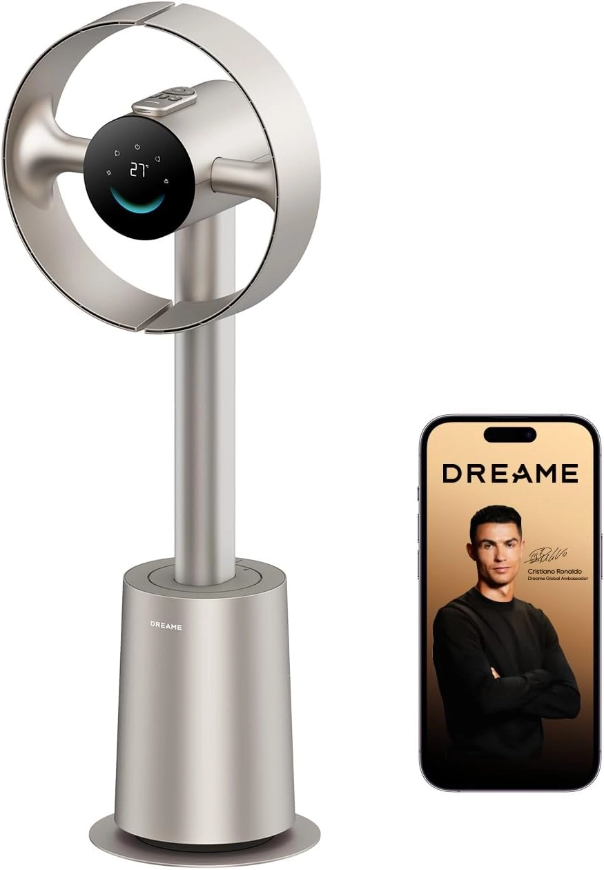 Dreame MF10 - Bladeless Fan 270° Spatial Airflow Beige