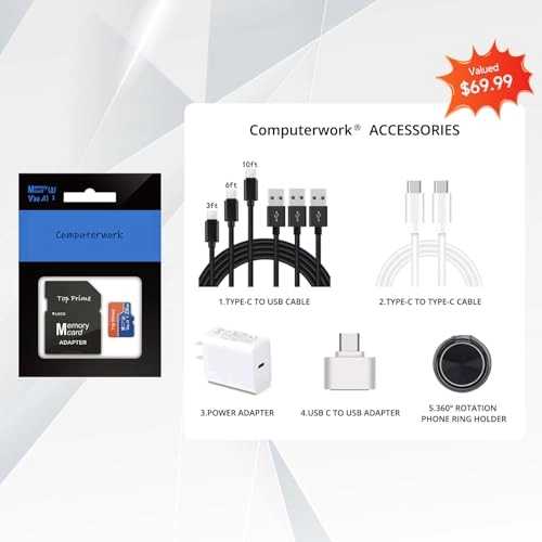 14 Laptop Computer Laptop 14-dq6011dx - 14'' N150 16GB DDR4 128GB UFS + 256GB MSD Card