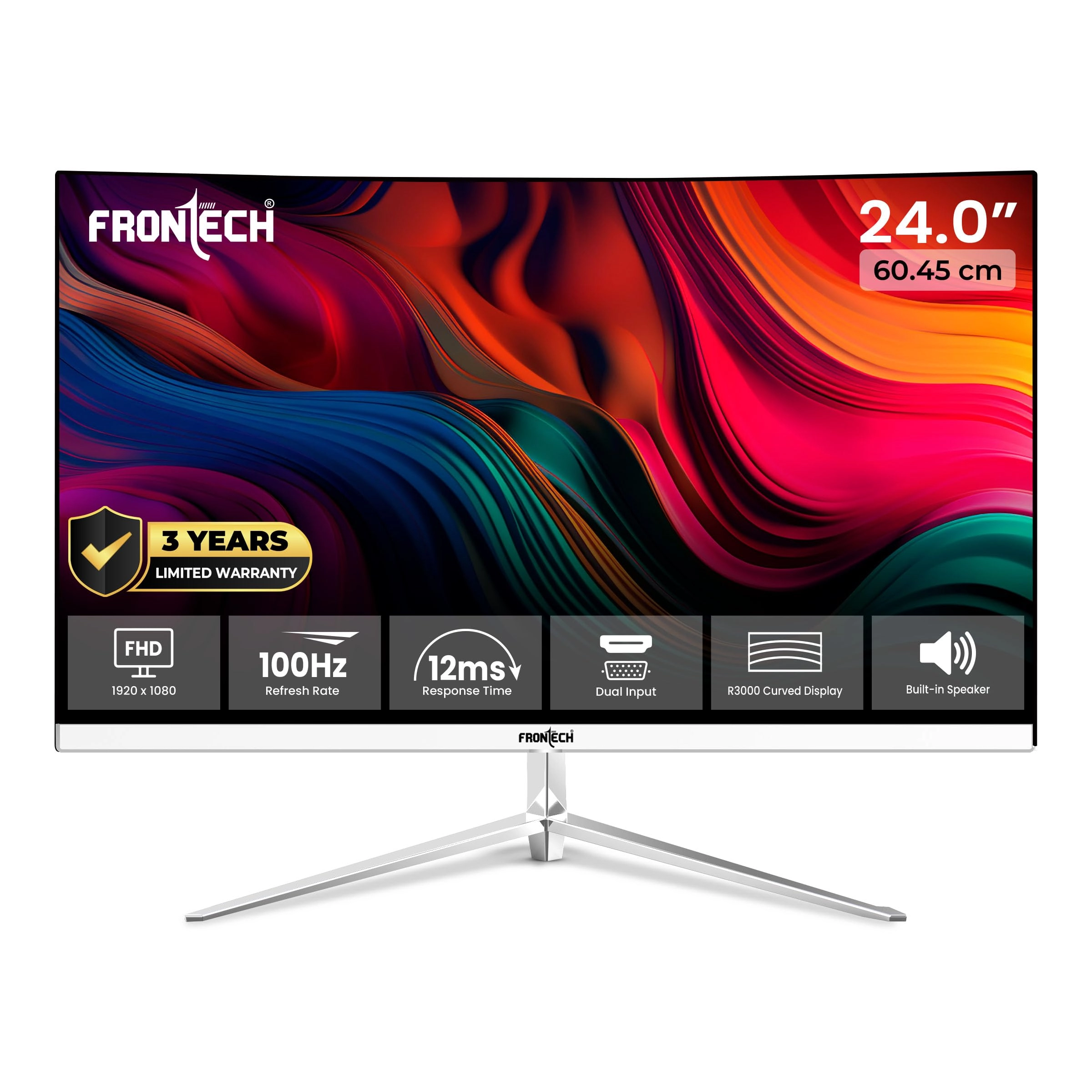 Frontech Private Limited, Frontech Private Limited, Ecocentre, Unit-801, EM-4, Sector - V, Kolkata, 700091, West Bengal, India Ultima Series - MON-0088 24-Inch 1920 x 1080