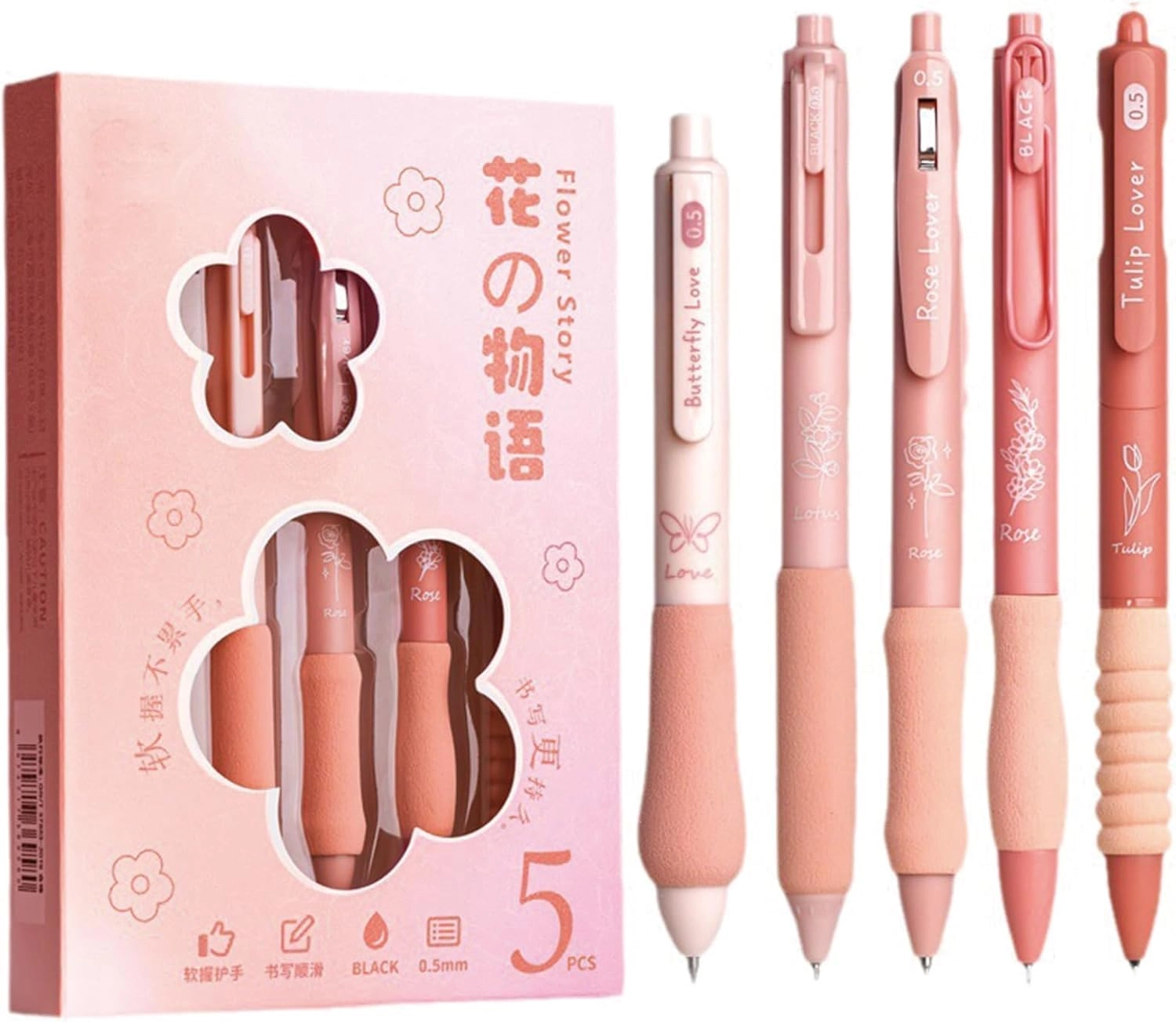 ARISHTO ENTERPRISES, A-2/141, SECTOR-3, ROHINI, DELHI-110085, MOB- 9643097870 KBX-6041DD-PEN-4DES-L2-KABA - Pack of 5 0.5mm