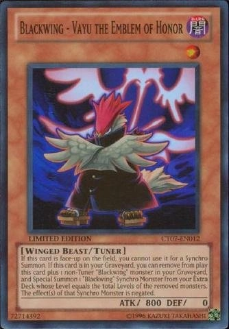 Yu-Gi-Oh! Vayu the Emblem of Honour CT07-EN012