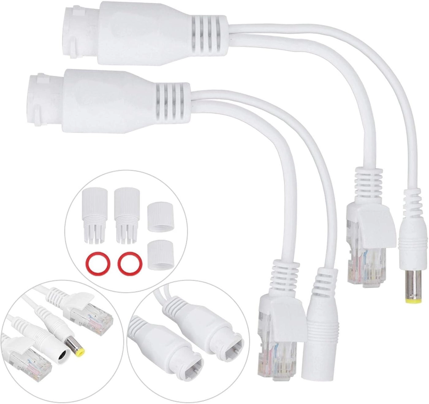 RJ45 Combiner POE Adapter - 5V 12V 24V 48V