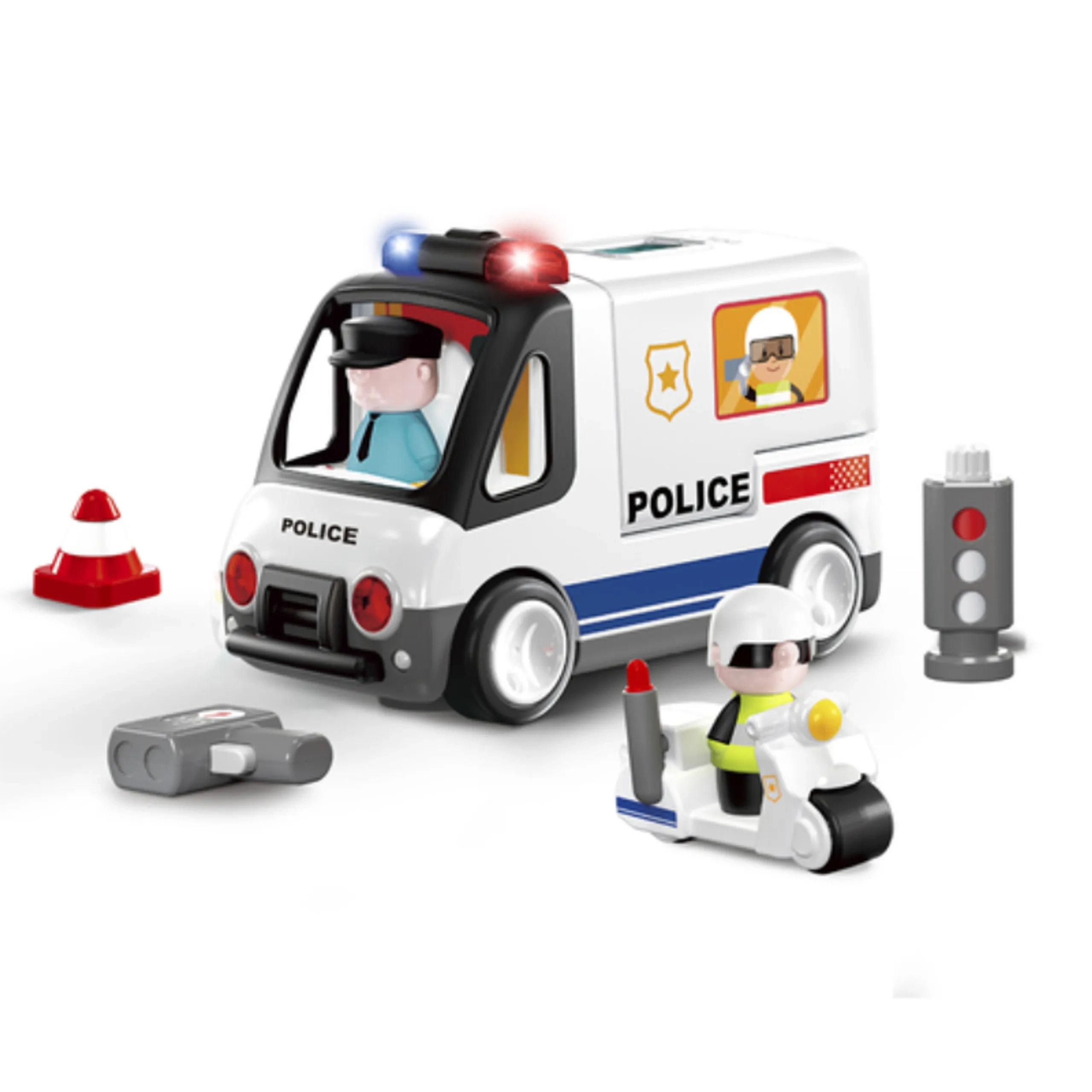 HOLA Early Learning Police Car - Suitable for 18 months & above