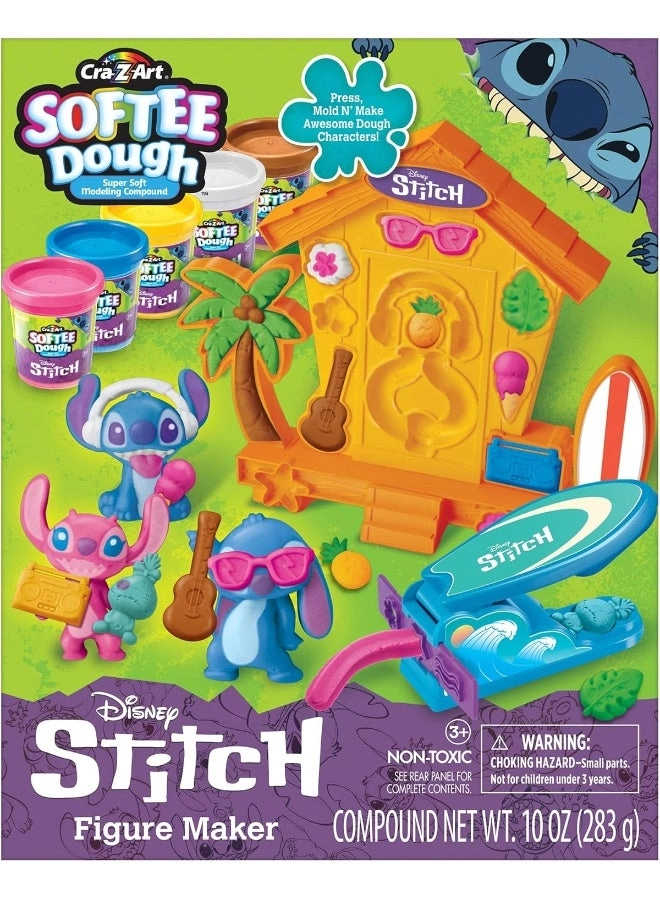 Cra-Z-Art Disney Lilo & Stitch Softee Dough Stitch Figure Maker Kit - 3+ years