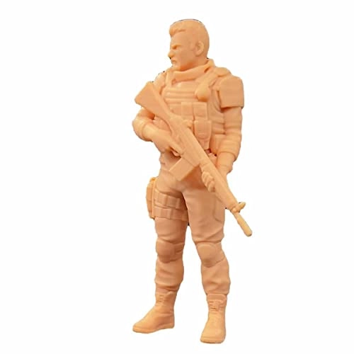 Figure Male and Female Military Soldier Model Miniature Scene GK - 1.0 Count 1/35