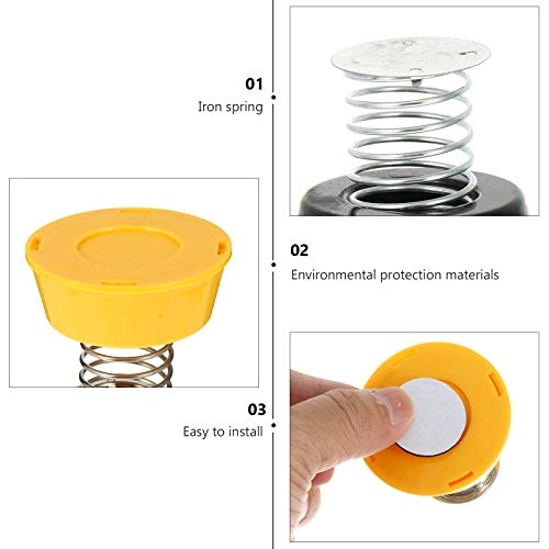 Doll Spring Base - 4pcs Shake Head Mixed Color