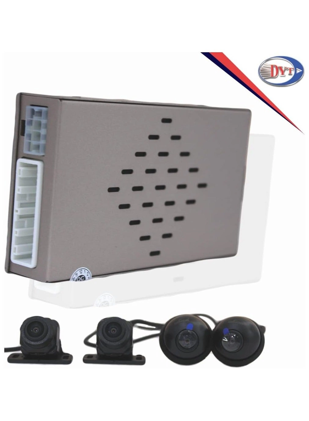 Car 360 Degree Bird View Surround System DVR - 2560*1440