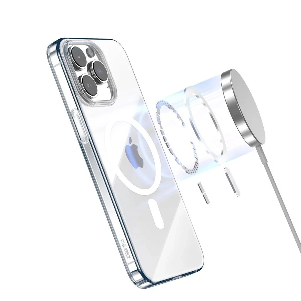 Delgado Clear Case for iPhone 15 Pro