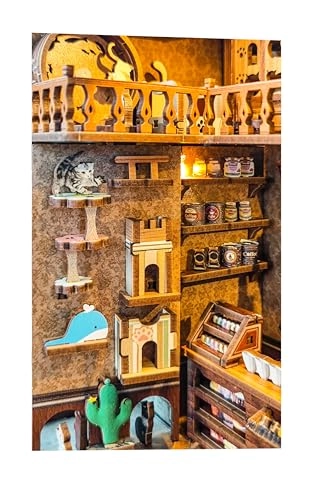 Book Nook Kit - LED Light 3D Wooden Puzzles