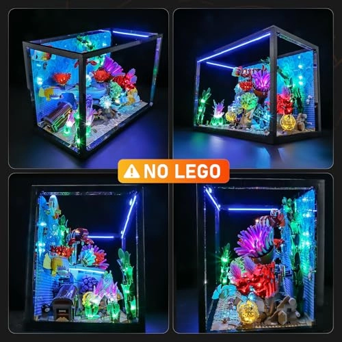 LED Lights for LEGO-10366 Tropical Aquarium