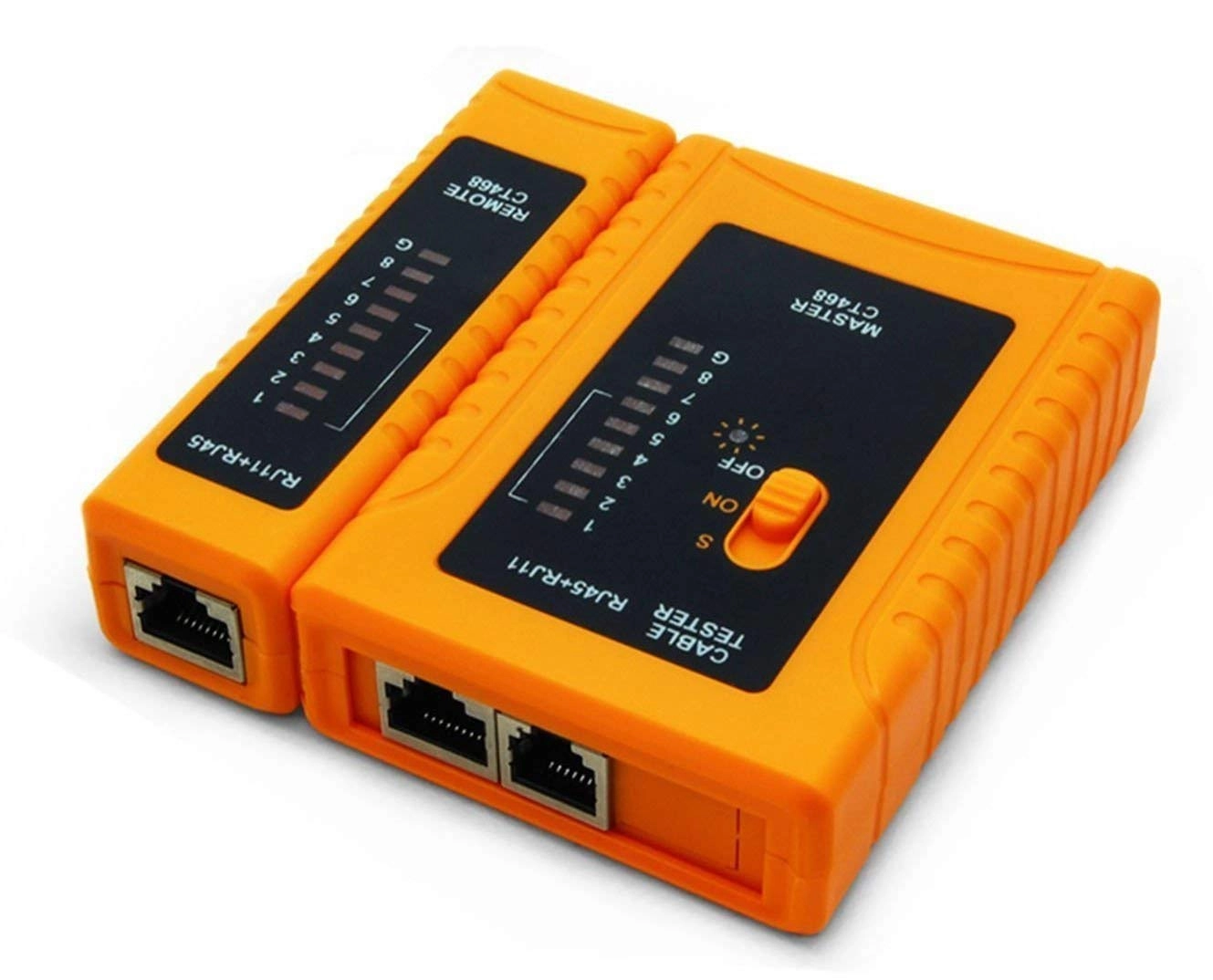 iMBAPrice RJ45 Network Cable Tester - RJ45 RJ11 Cat5 Cat5e Cat6 Cat7 continuity open shorted crossed