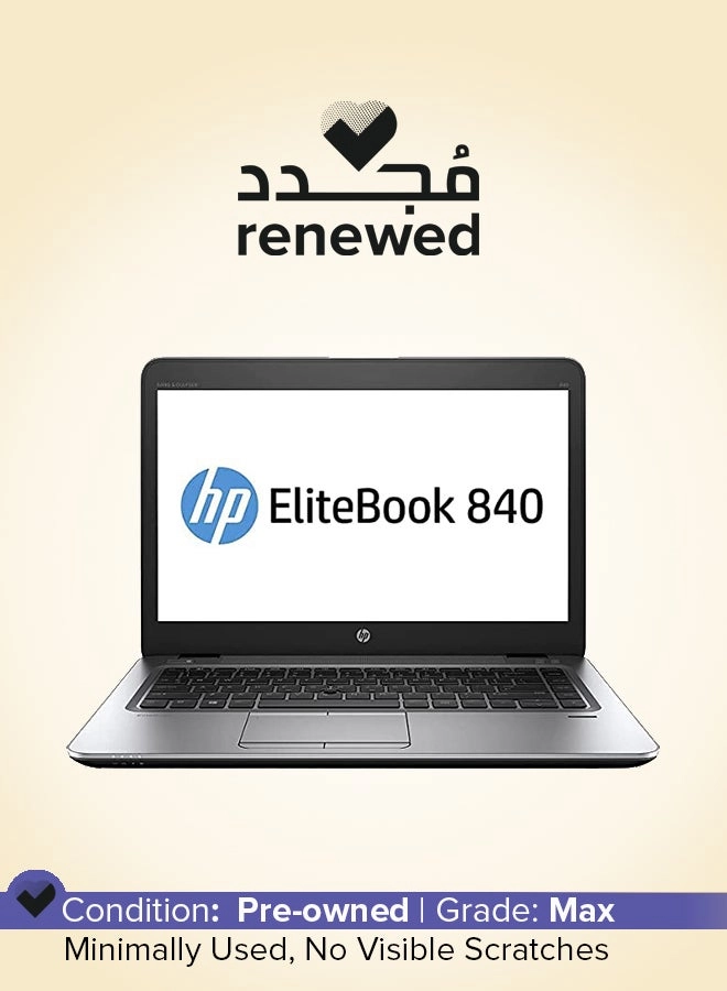 (Renewed) Elitebook 840 G4 - 14'' Core i5-7200U 8GB DDR4 256GB SSD