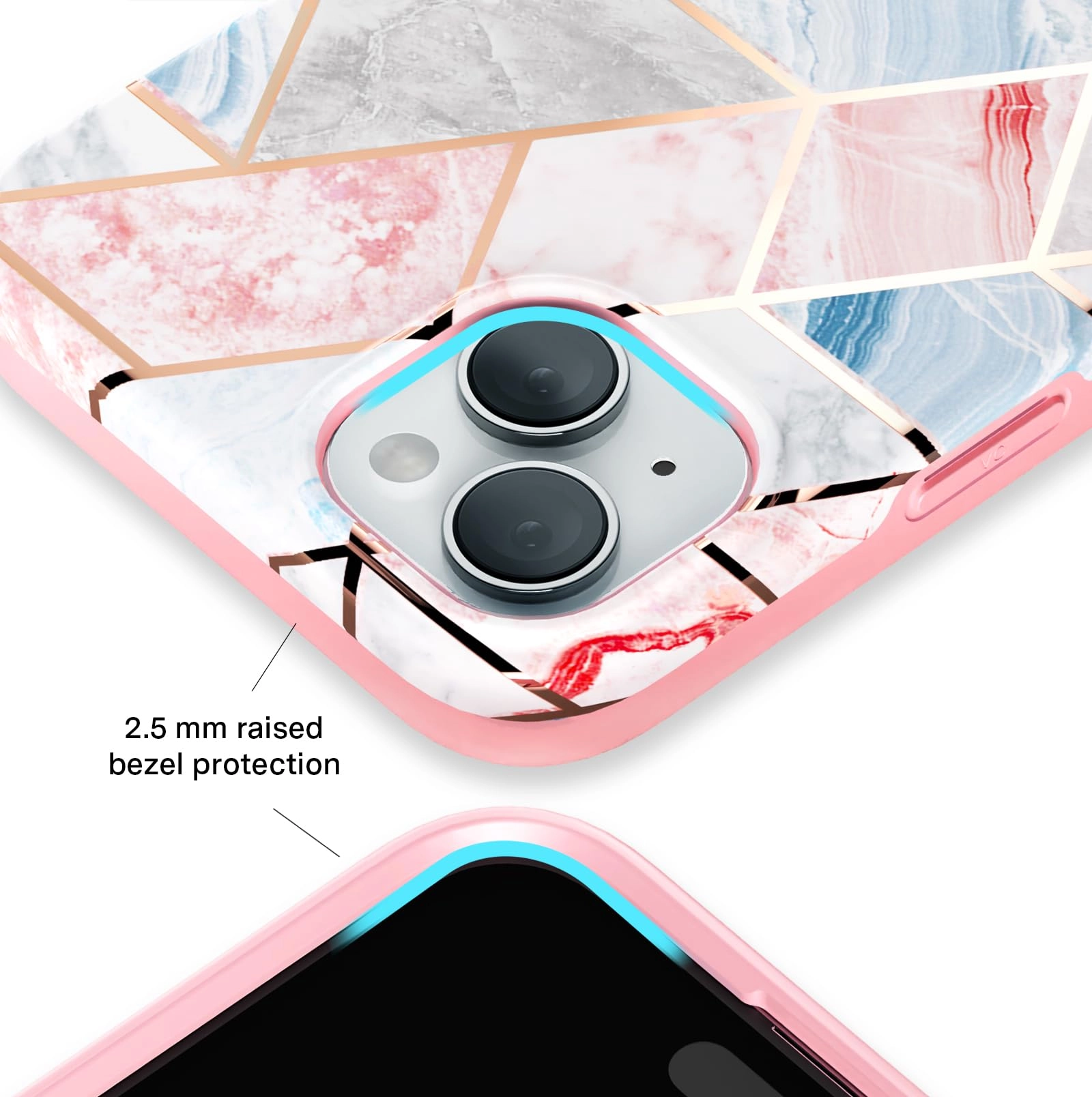 iPhone 15 Plus Case - Thermoplastic Polyurethane Basic Case with MagSafe for iPhone 15 Plus