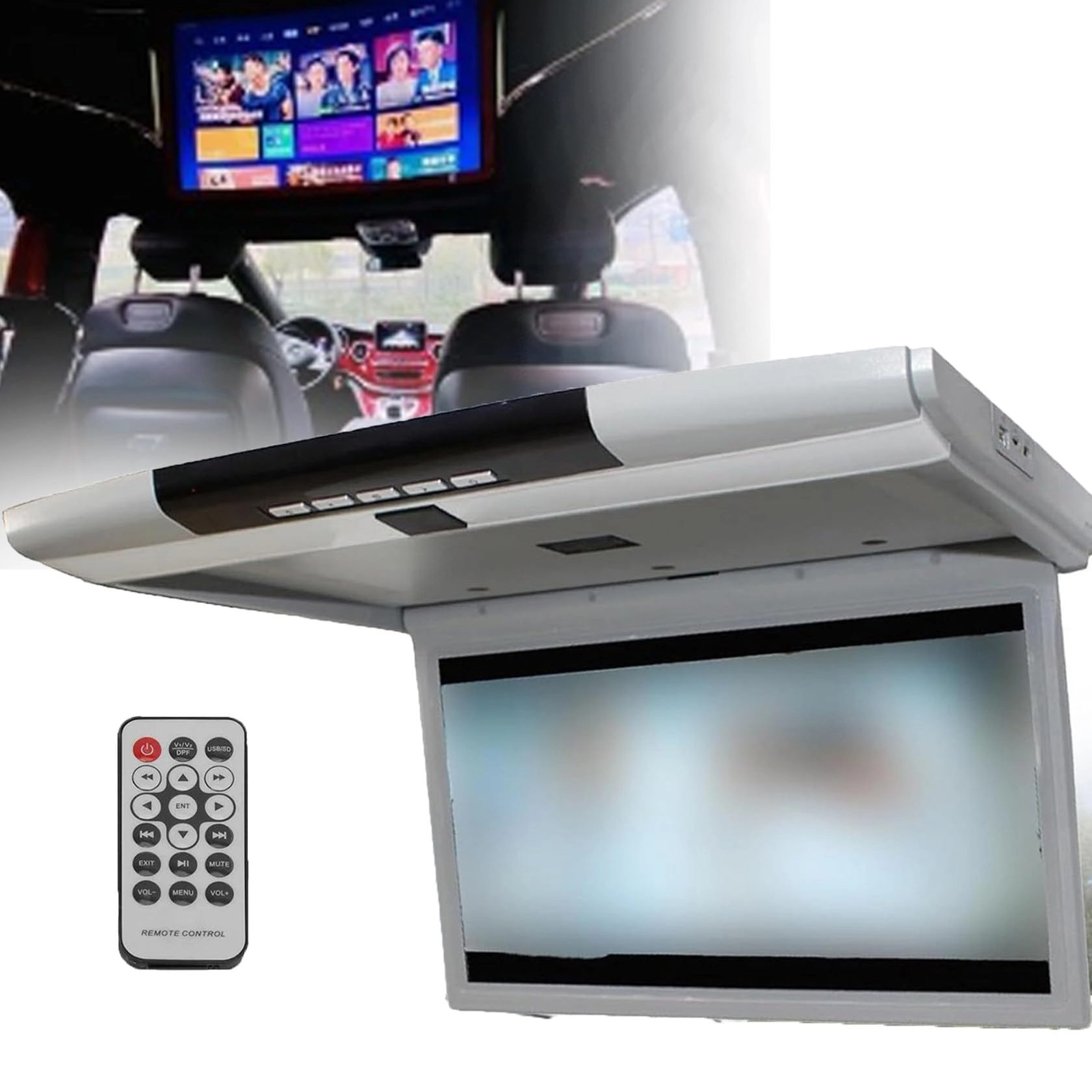 XCSCUK MP5 ceiling monitor - 17.3-inch