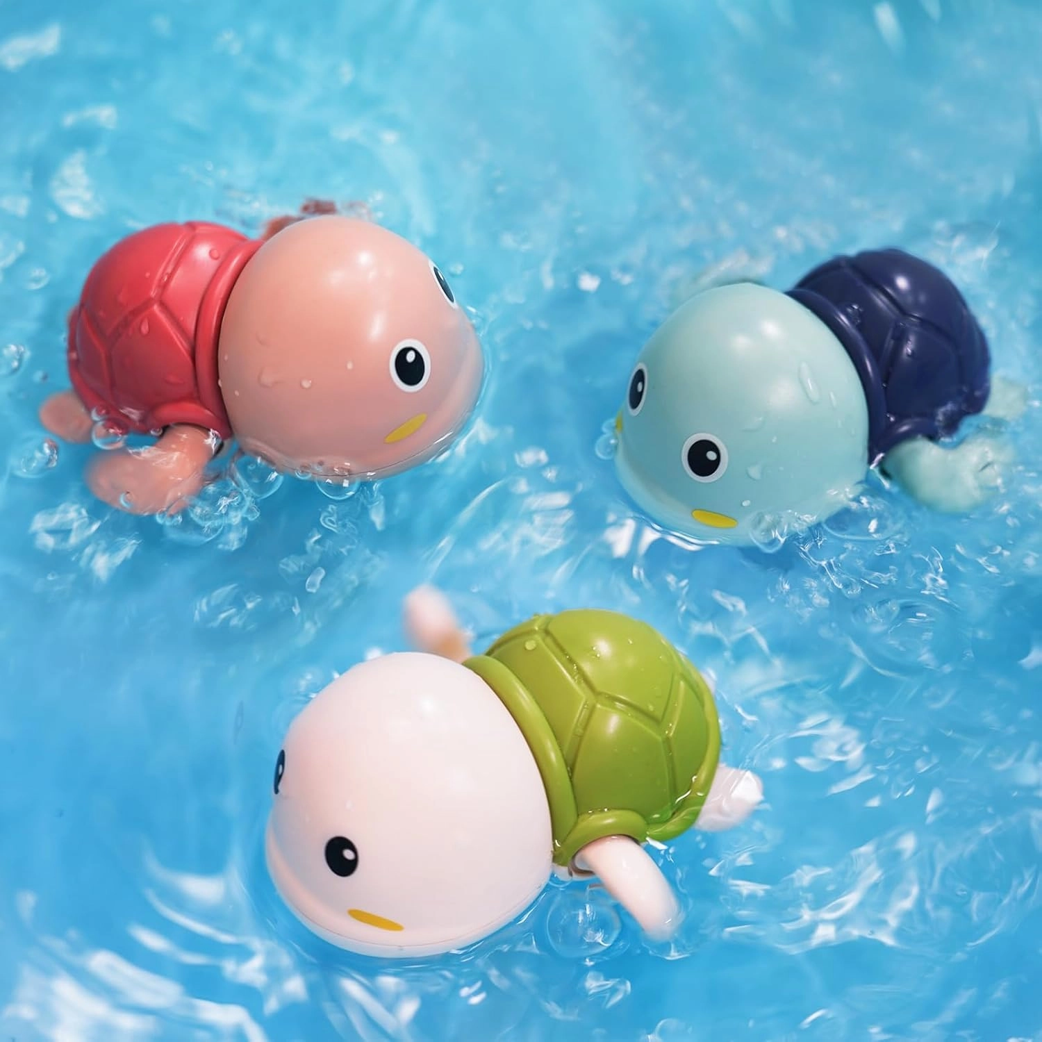 Vibgyor Vibes, Vibgyor Vibes Wind-Up Turtle - Multicolor Pack of 1