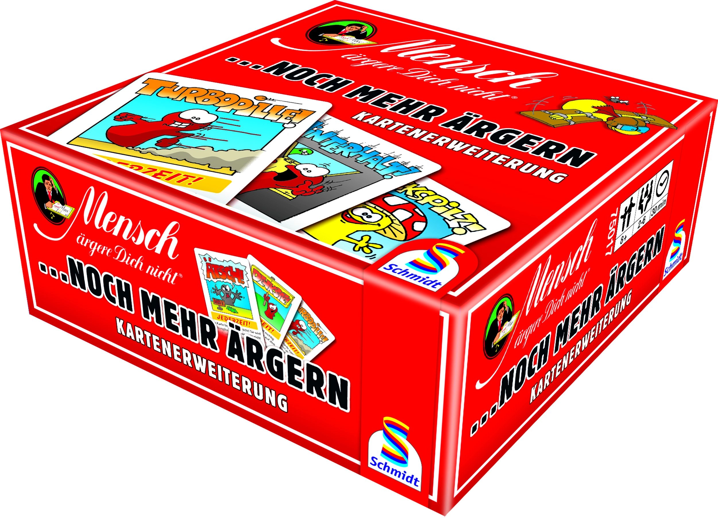 Schmidt Spiele Mensch ärgere Dich nicht: MORE WORRY Card Expansion (German)