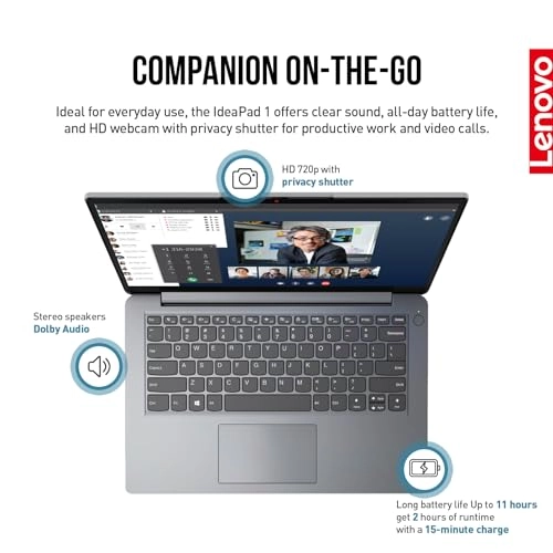 IdeaPad 1 1i - 14'' Celeron N4020 4GB DDR4 128GB SSD