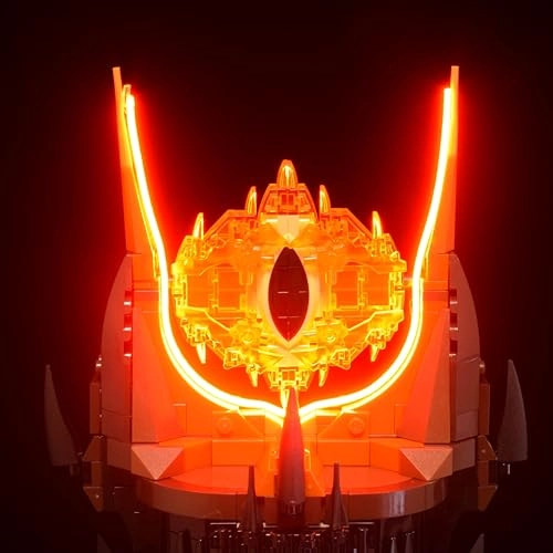 LED Lighting Kit for Lego (10333) - Dark Lord Castle Lighted Minifigure Remote Version