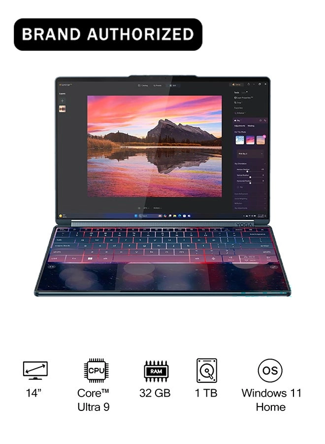 Yoga Book 9 14IAH10 - 14'' Core Ultra 9-285H 32GB DDR5 1 TB SSD