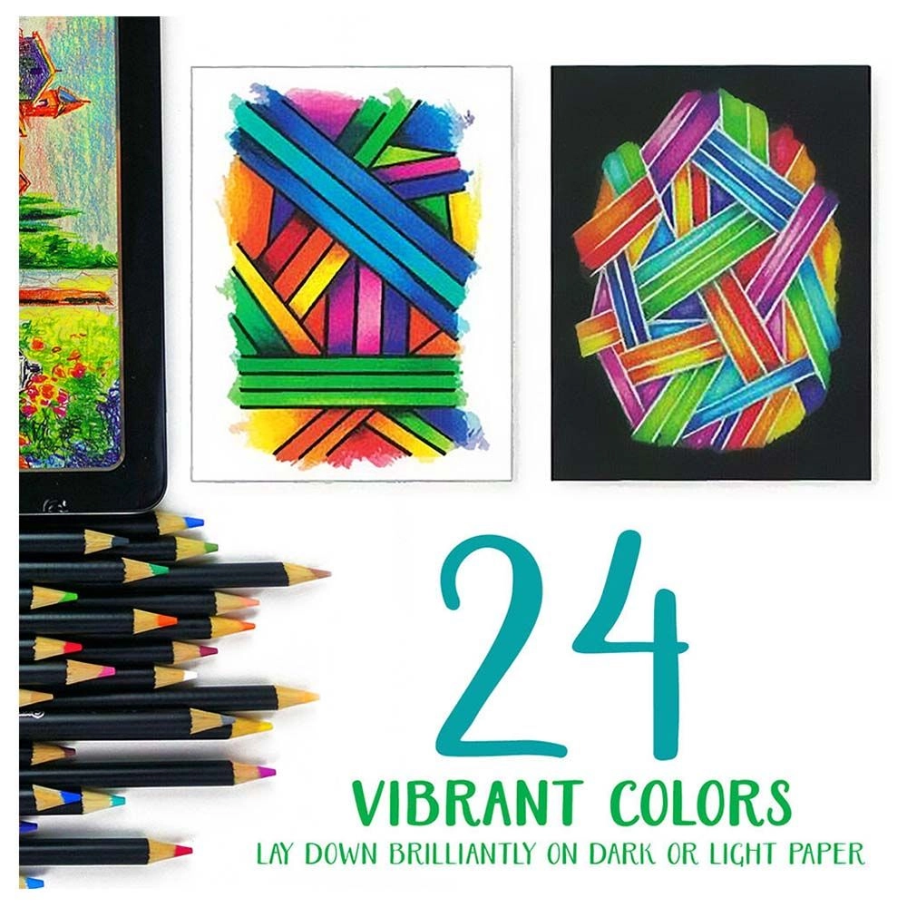 Blend & Shade Colored Pencils - 24 Ct