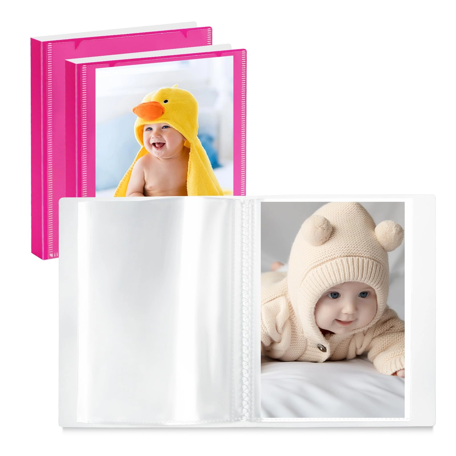 Vienrose Small Photo Album - 4 x 6 52 Photos