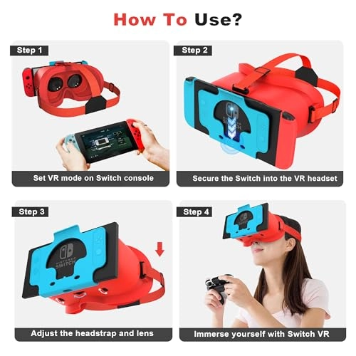 VR glass1 - for Nintendo Switch OLED Adjustable HD Lenses