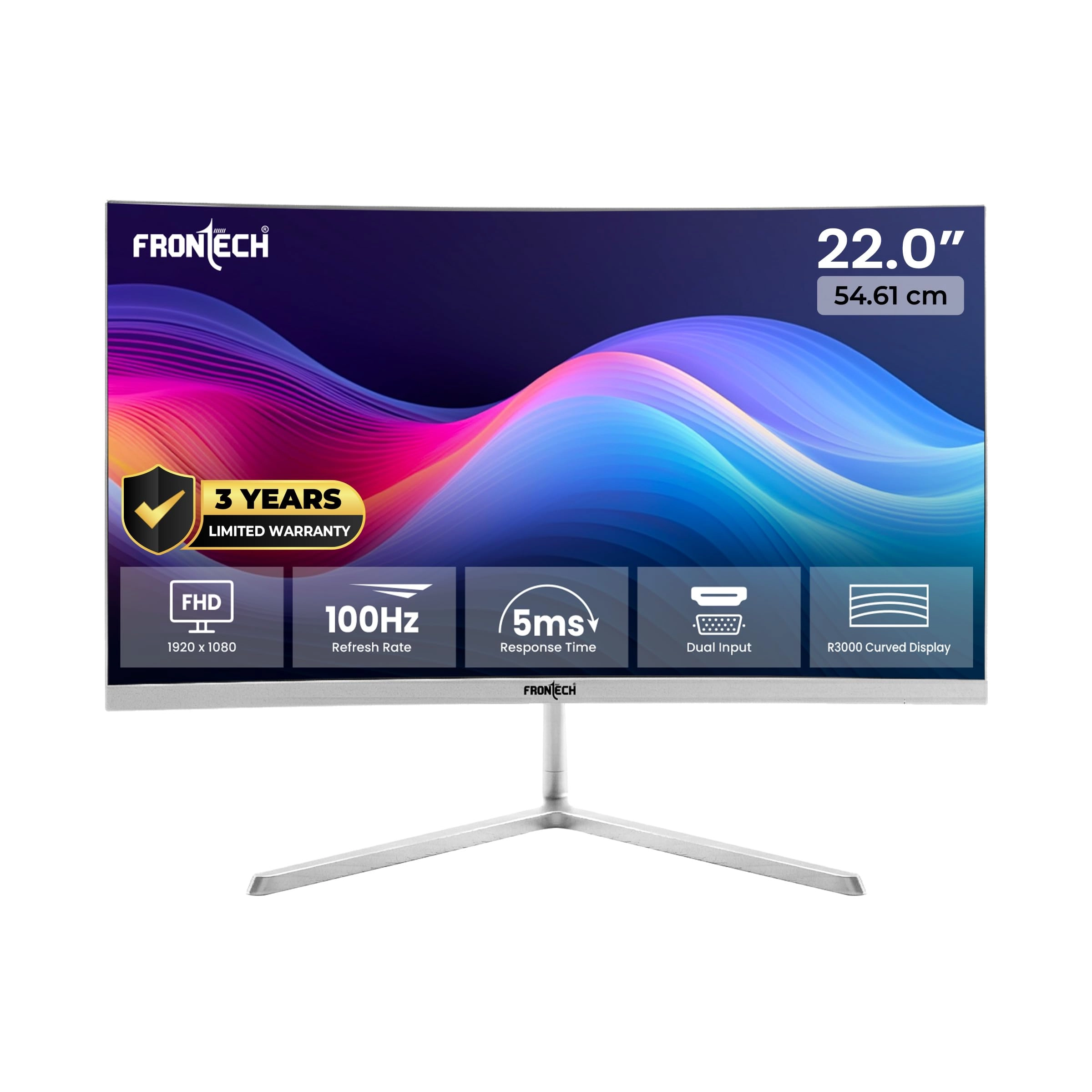Frontech Private Limited Ultima Series - MON-0079C 22 inch 1920 x 1080