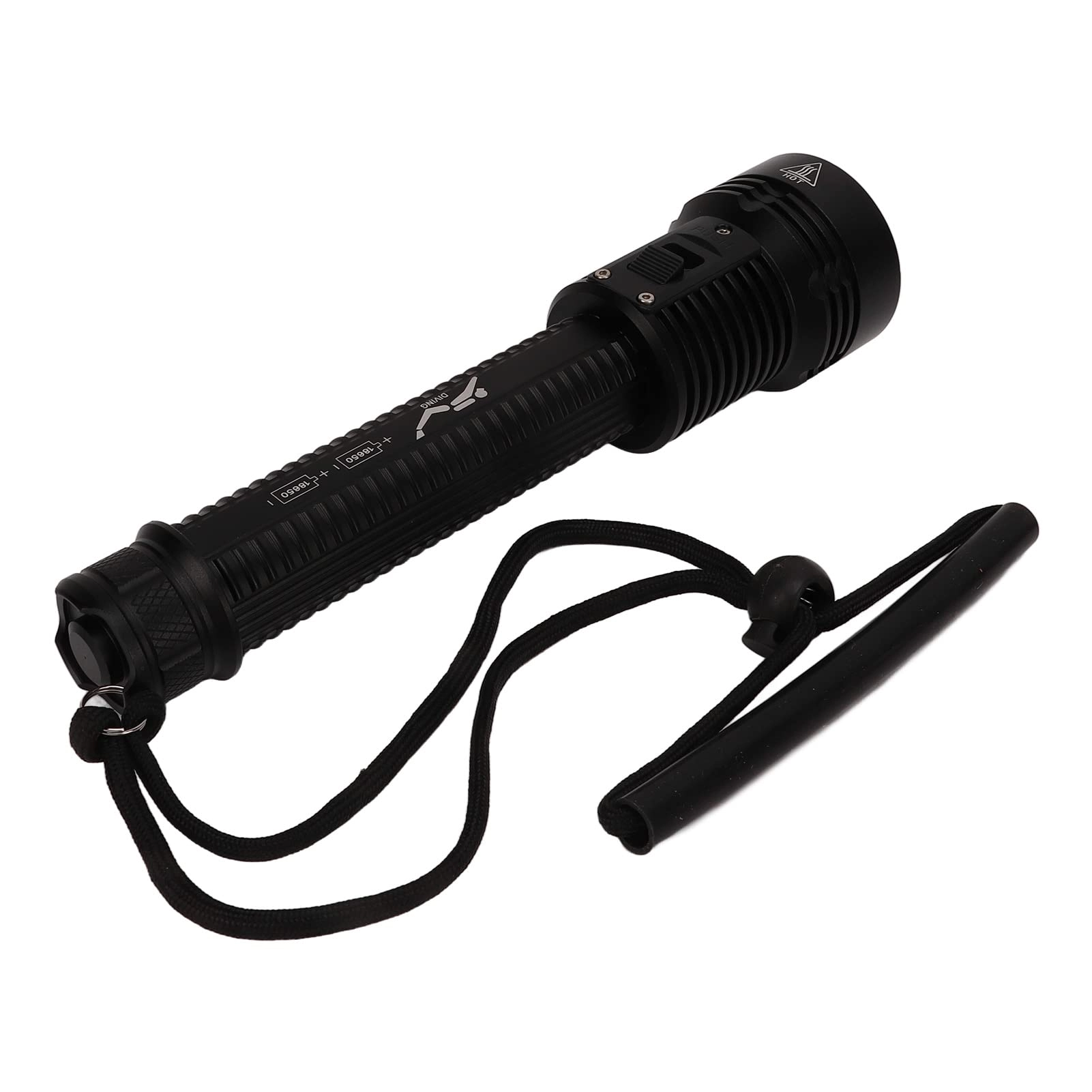 BMKVMB Diving Flashlight - Magnetron Switch 3 Gears T40 Wick