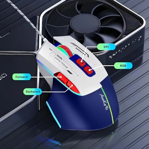 7-Button Corded Mouse - USB