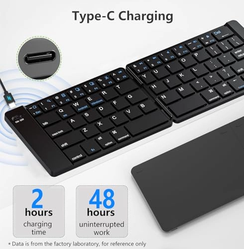 K212 Foldable Keyboard - Wireless
