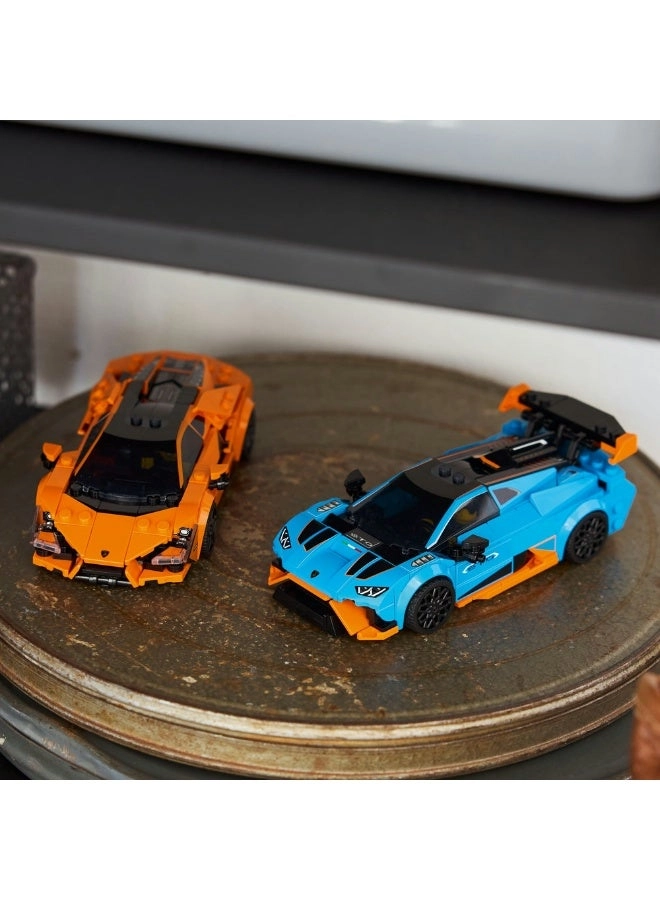 Speed Champions Lamborghini Revuelto + Speed Champions Lamborghini Huracán STO
