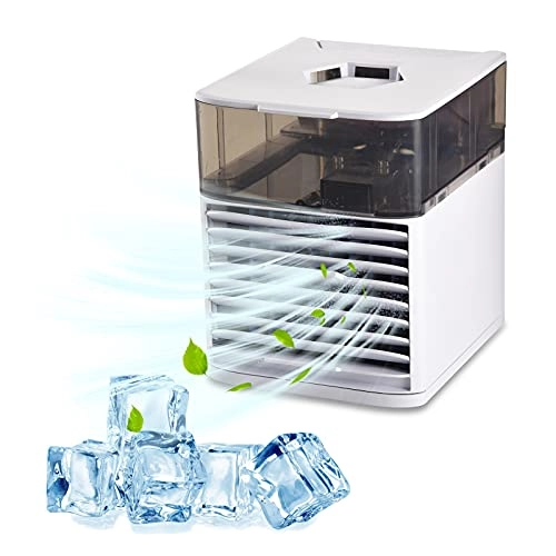 Mini Air Cooler - Portable 1L Water Tank 3 Adjustable Speeds