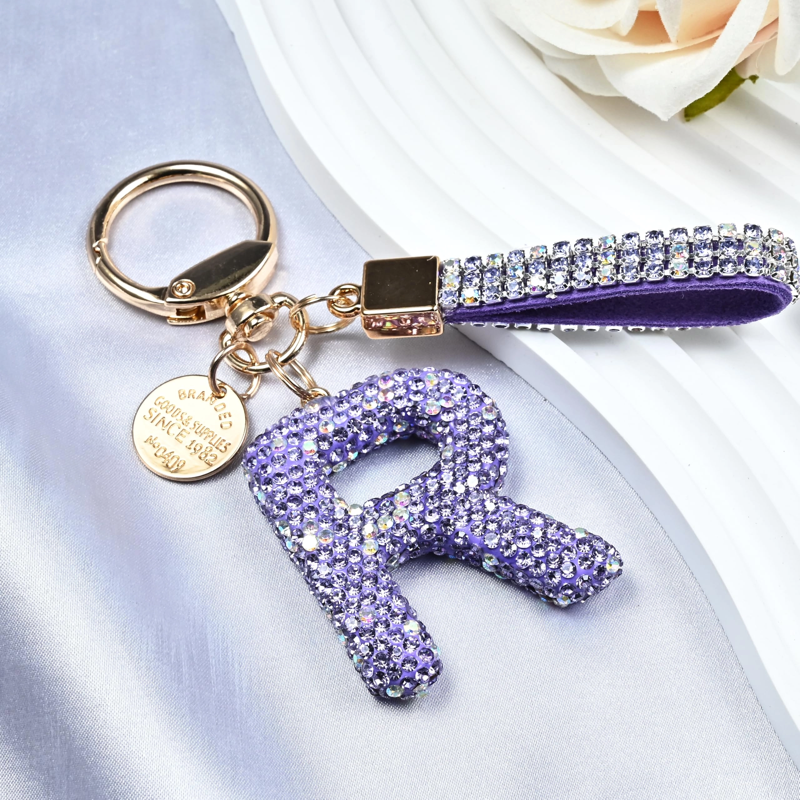 Initial Letter Keychain - Letter