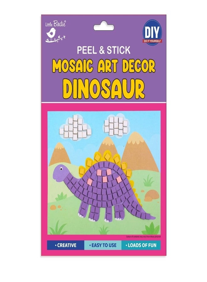 Mosaic Art Decor Peel & Stick - Dinosaur
