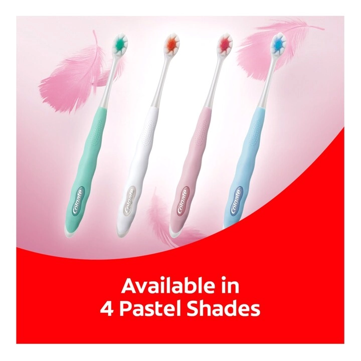 Foamsoft - Super Dense Thin Bristle 2-Piece Pack