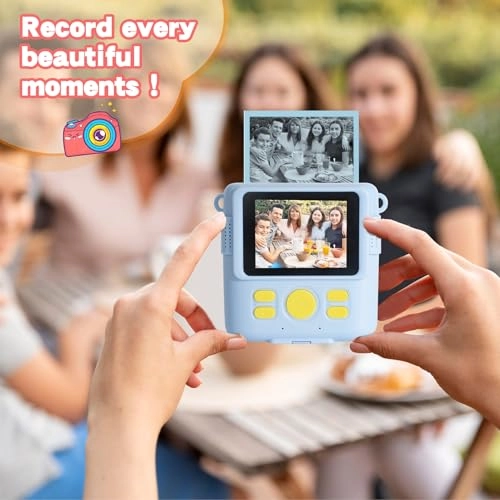 Instant Print Paper Rolls - 12 Rolls 2.2in × 20ft